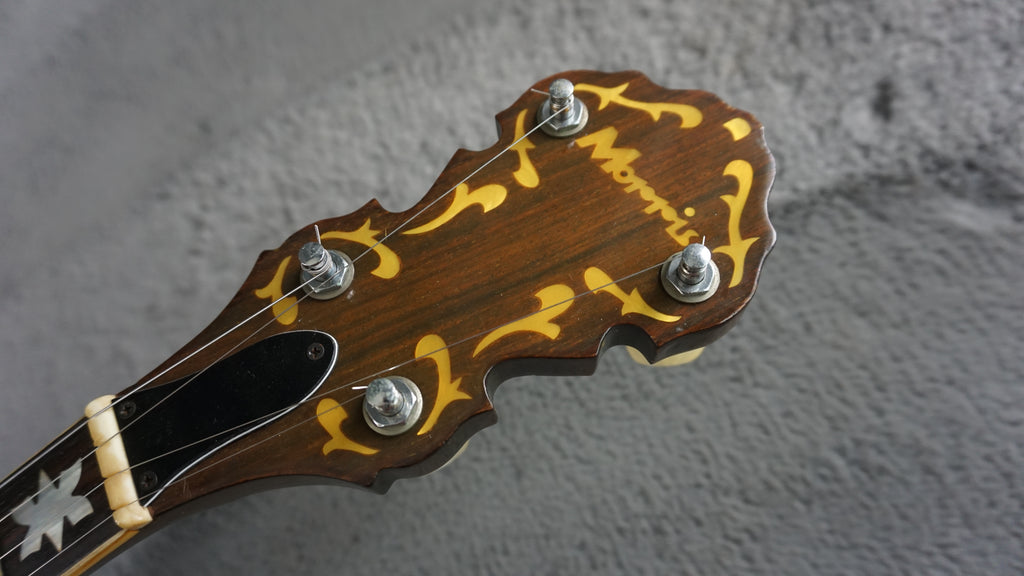 Morris 5-String Resonator Banjo w/ Hard Case