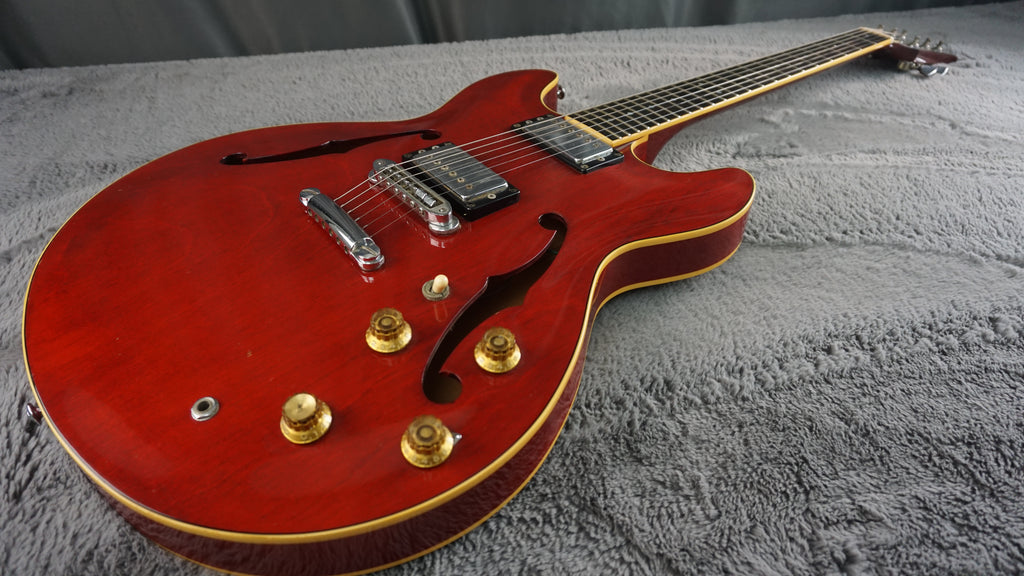 Yamaha Super Axe SA1000 Semi-Hollow Electric Guitar Cherry Red MIJ 1978 w/ OHSC
