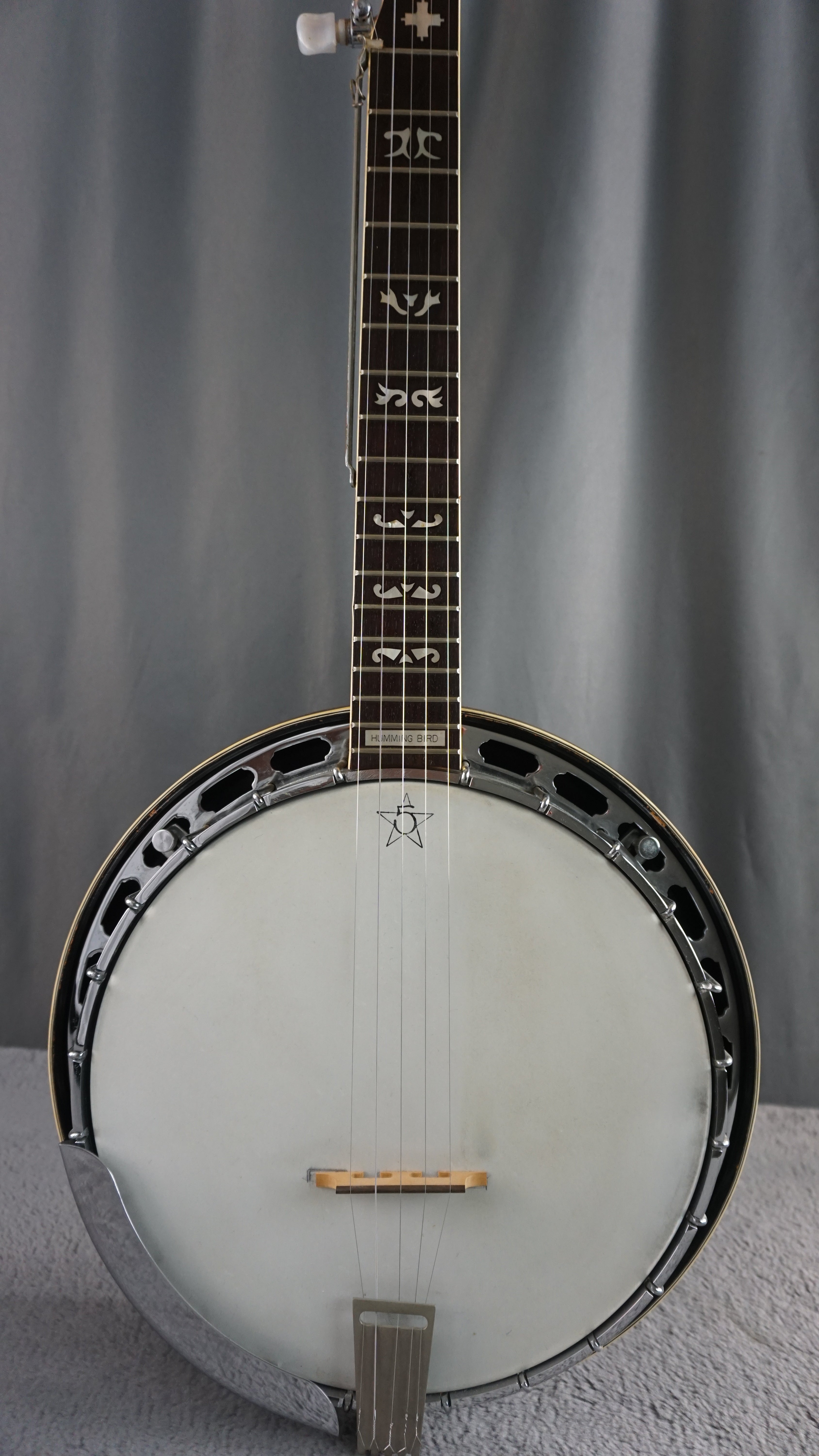 Tokai Hummingbird 5-String Resonator Banjo MIJ w/ D-Tuners & Hard Case