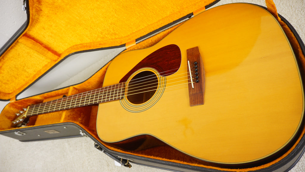 Yamaha FG-160 Nippon Gakki MIJ Acoustic Guitar w/ Hard Case