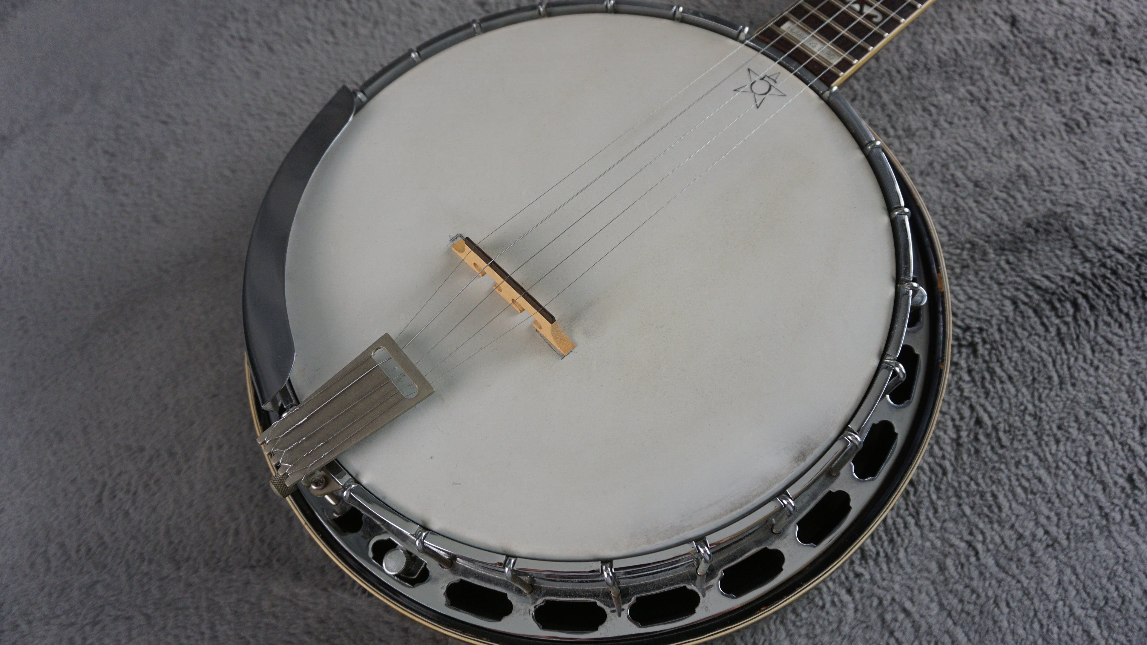 Tokai Hummingbird 5-String Resonator Banjo MIJ w/ D-Tuners & Hard Case