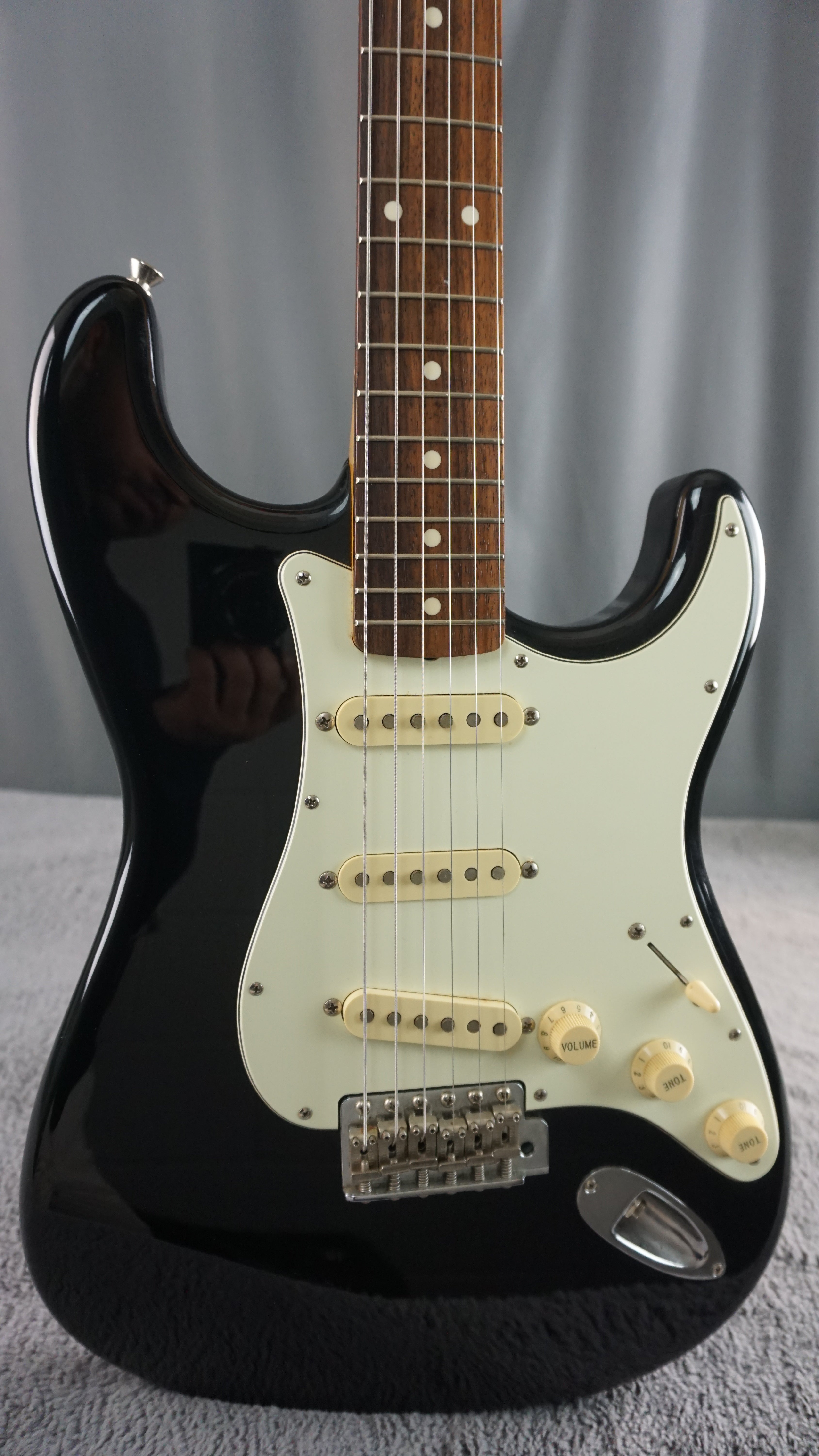 Fender Japan ST62-TX Stratocaster Black Crafted in Japan CIJ 2015 Texas Special Pickups