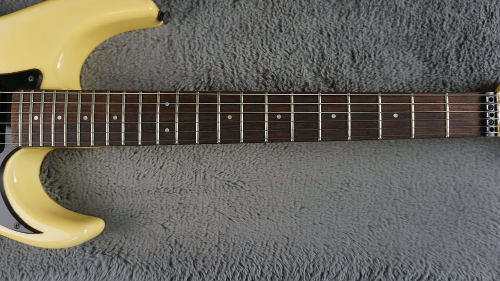 Fernandes HSS Electric Guitar - Vintage White - Japan w/ Hard Case