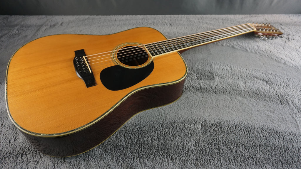 Morris B-60 MIJ 12-String Acoustic w/ 3-Piece Rosewood Back w/ OHSC