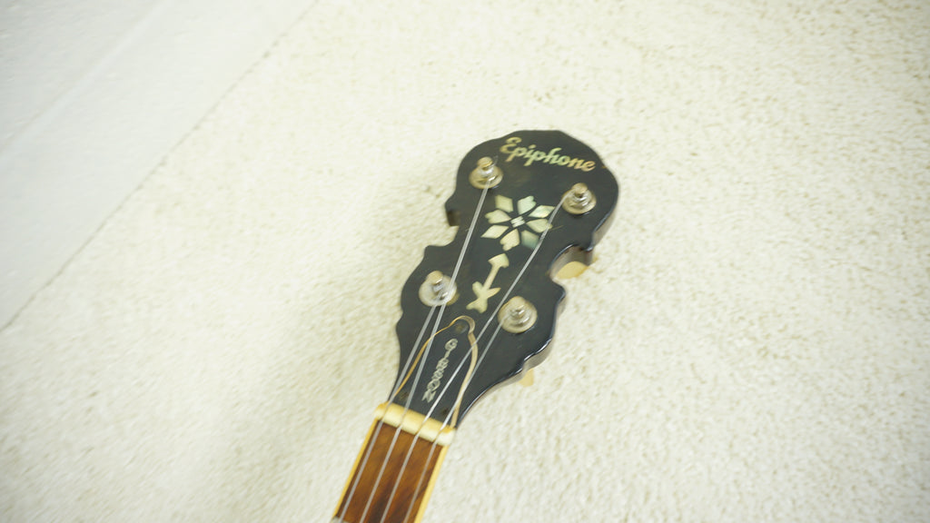 Vintage Epiphone 5-String Resonator Banjo w/ Hard Case