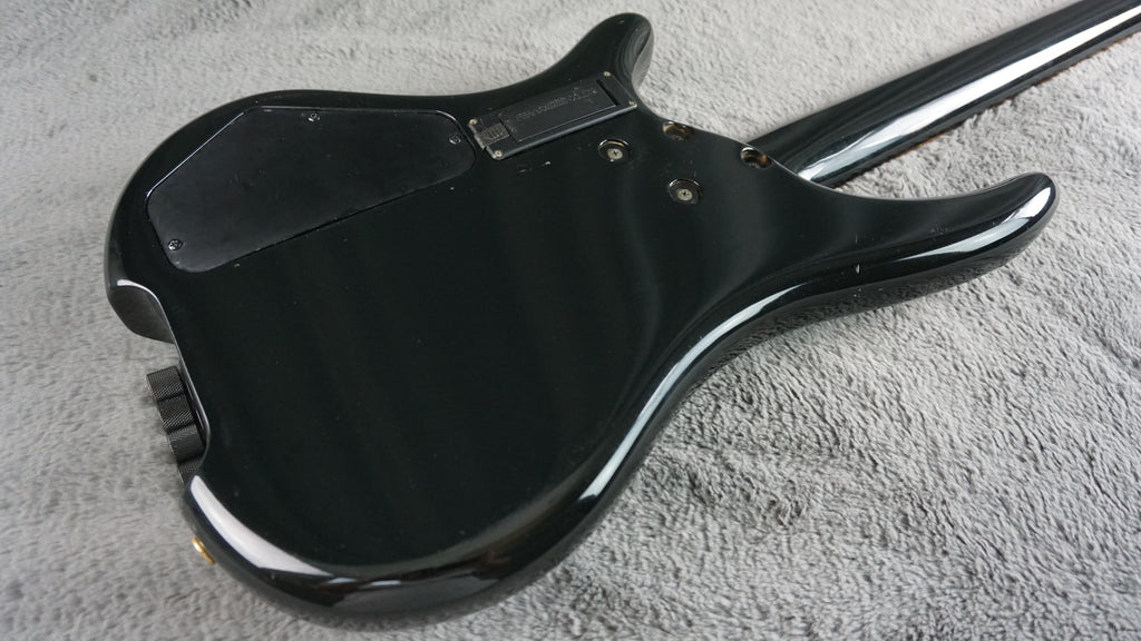 Fernandes Headless Bass MIJ Black w/ EMG PJ Pickups Vintage