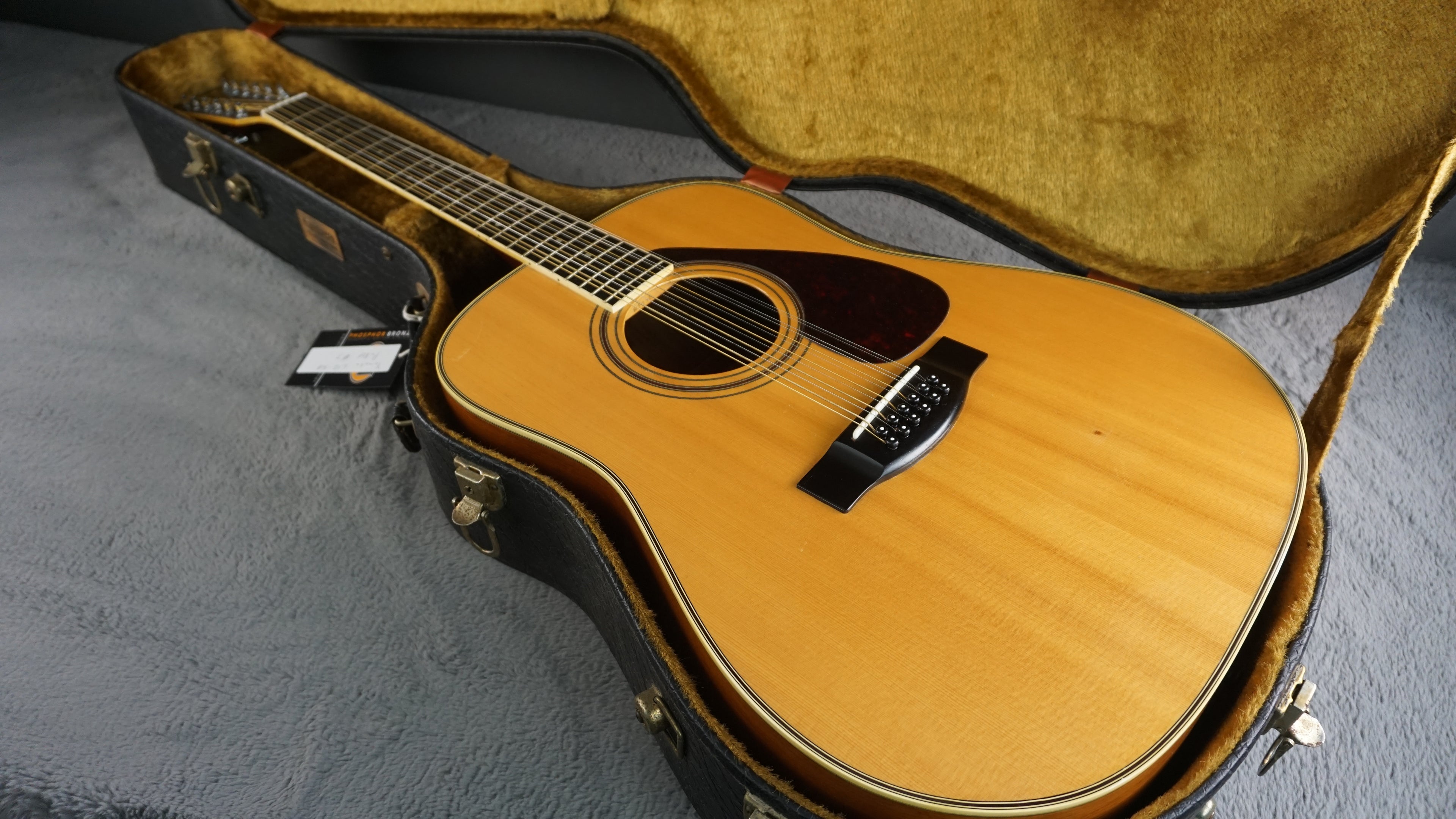 Yamaha L12-5A 12-String Acoustic Guitar MIJ w/ Original Hard Case