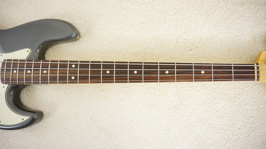 Fender Japan Hybrid 60s Jazz Bass 2019 - Charcoal Frost Metallic