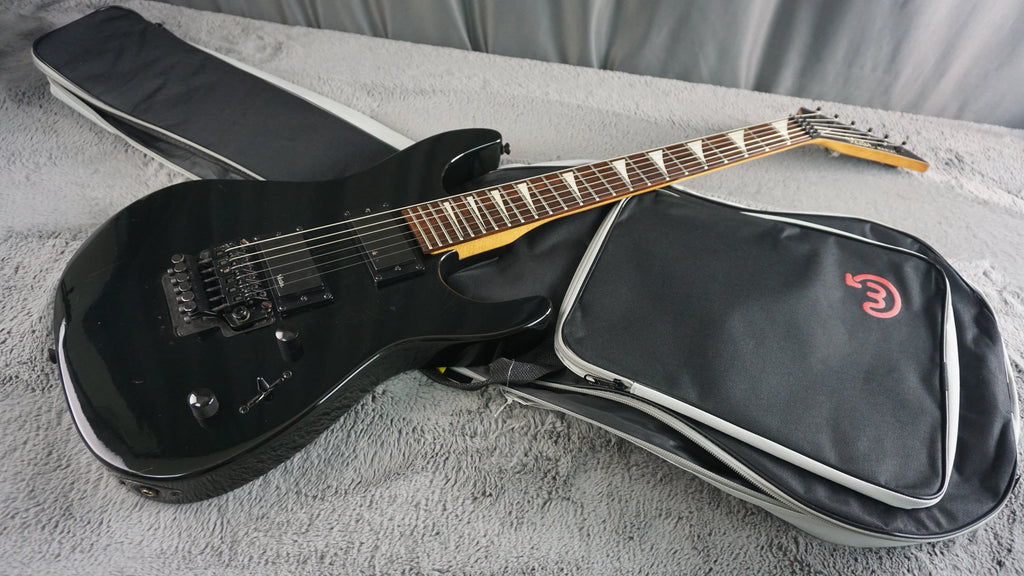 Vester Maniac Super Strat MIJ Floyd Rose Style Black HH