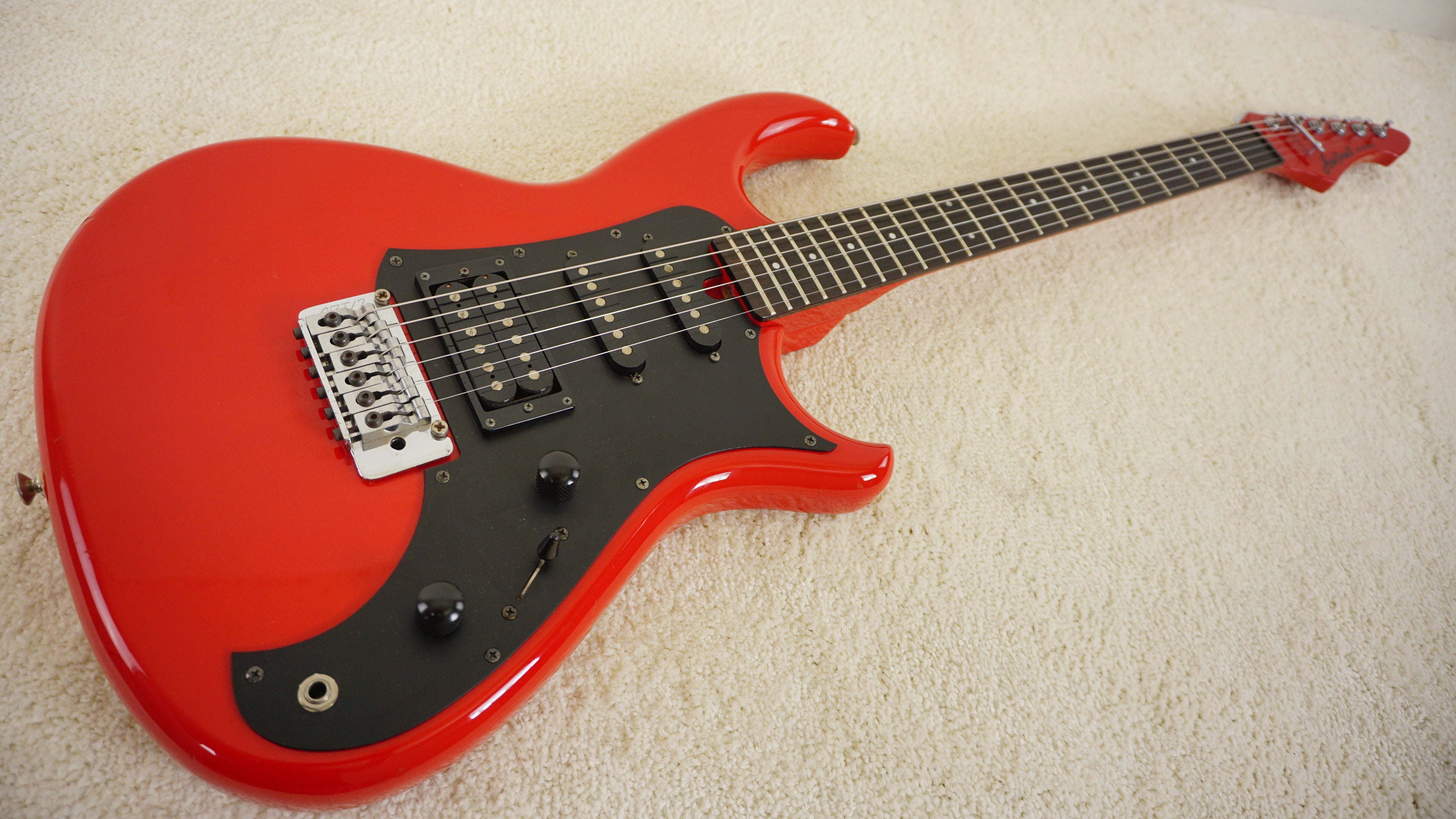Aria Pro II RS Wildcat Circa 1986 - Red Japan Electric Guitar