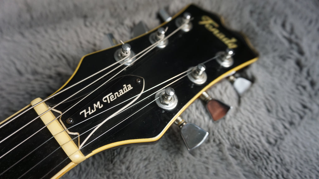 Terada HM Semi Hollowbody Electric Guitar Sunburst - Japan w/ Case