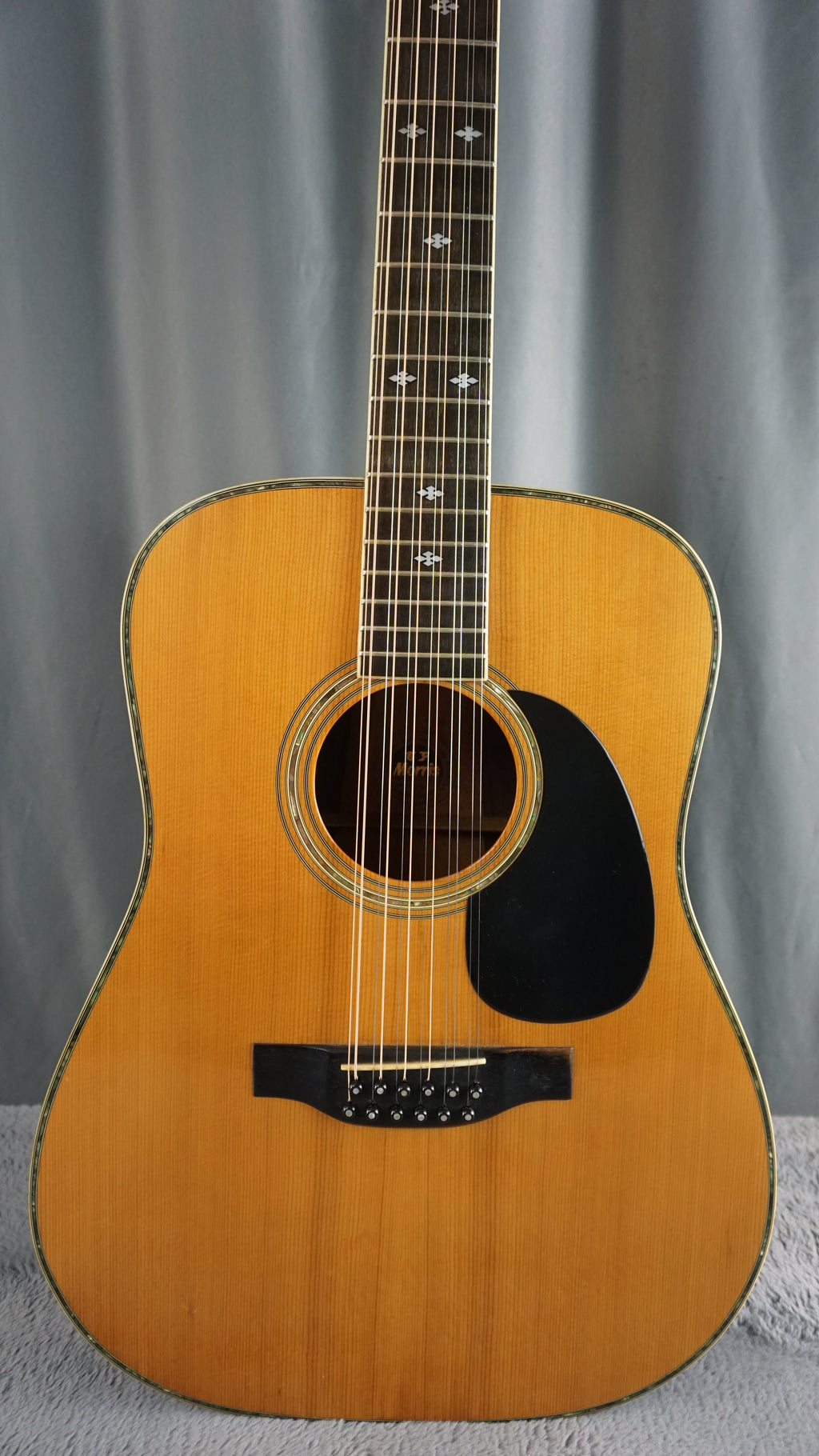 Morris B-60 MIJ 12-String Acoustic w/ 3-Piece Rosewood Back w/ OHSC