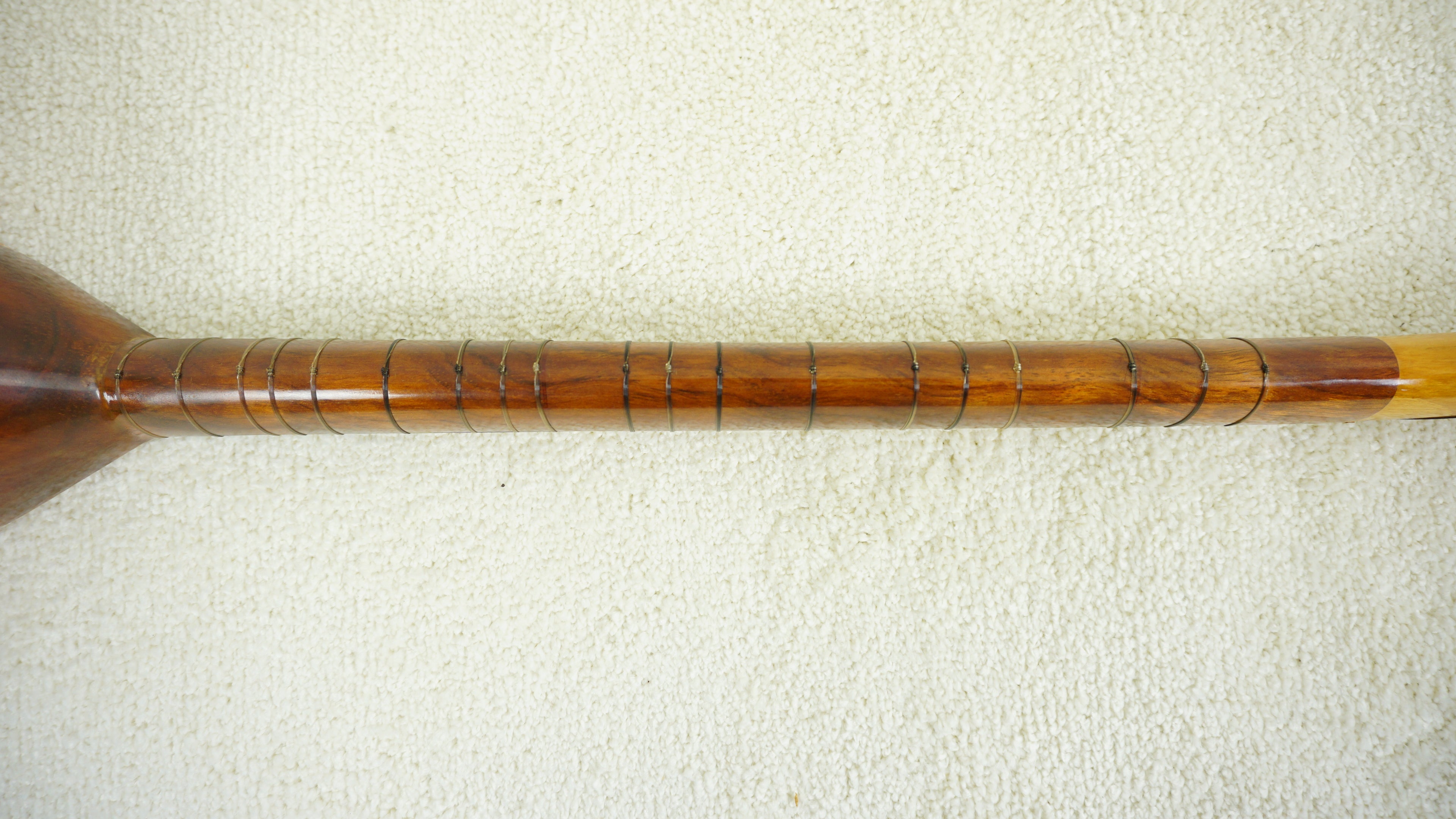 Turkish Baglama Saz Long Neck Folk Lute Handmade String Instrument