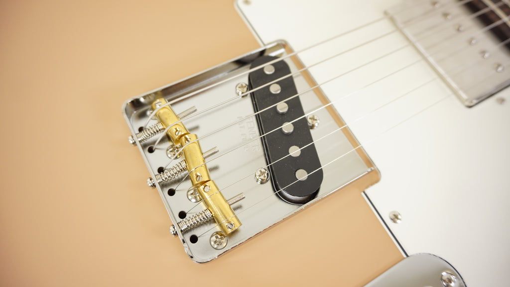 Fender Japan FSR Hybrid II Telecaster HS Satin Sahara Taupe – Yamano Limited Edition 1 of 12