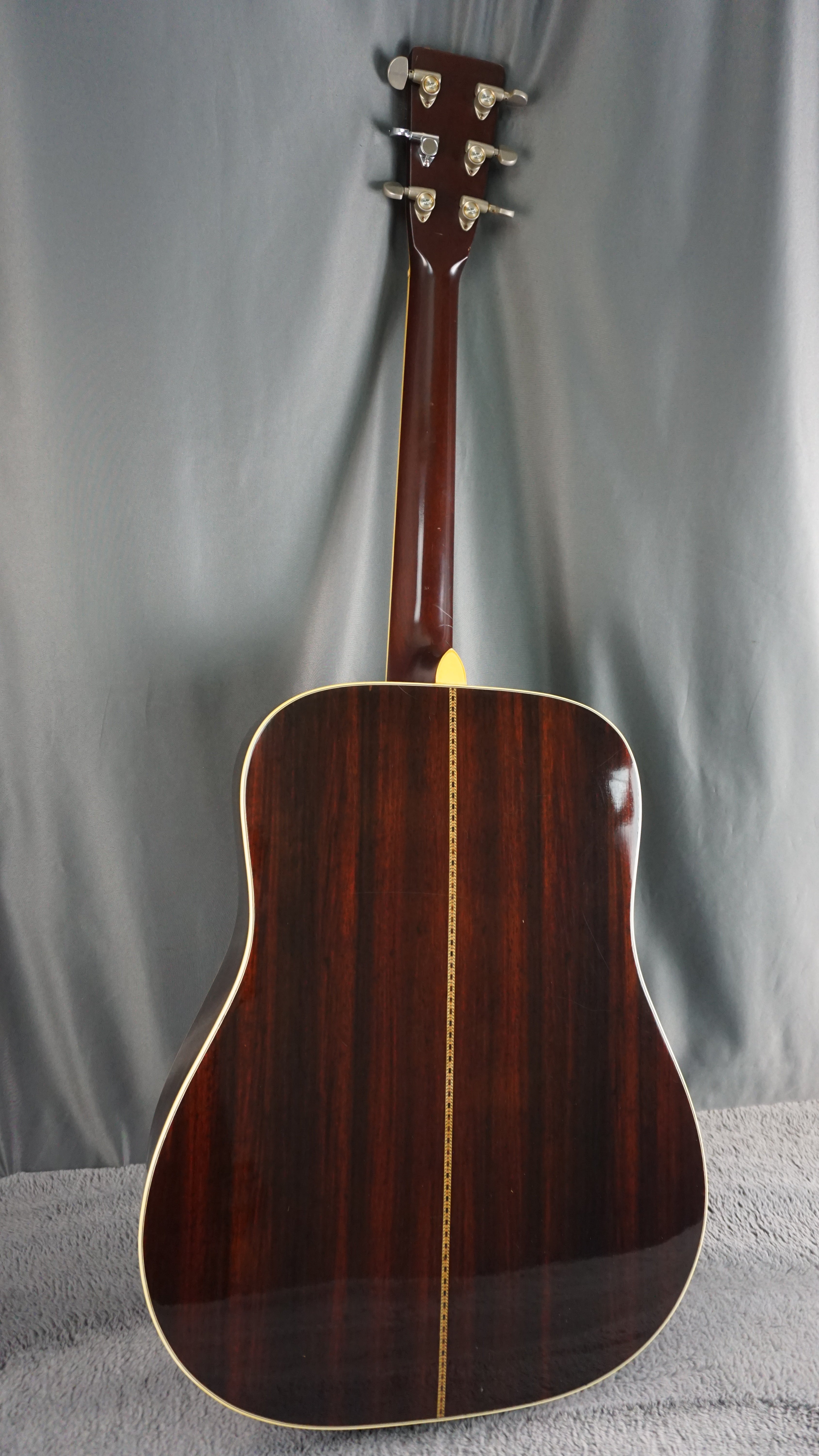 Three S W-300D Vintage Japanese Dreadnought Acoustic Guitar w/ OHSC Nagoya Japan