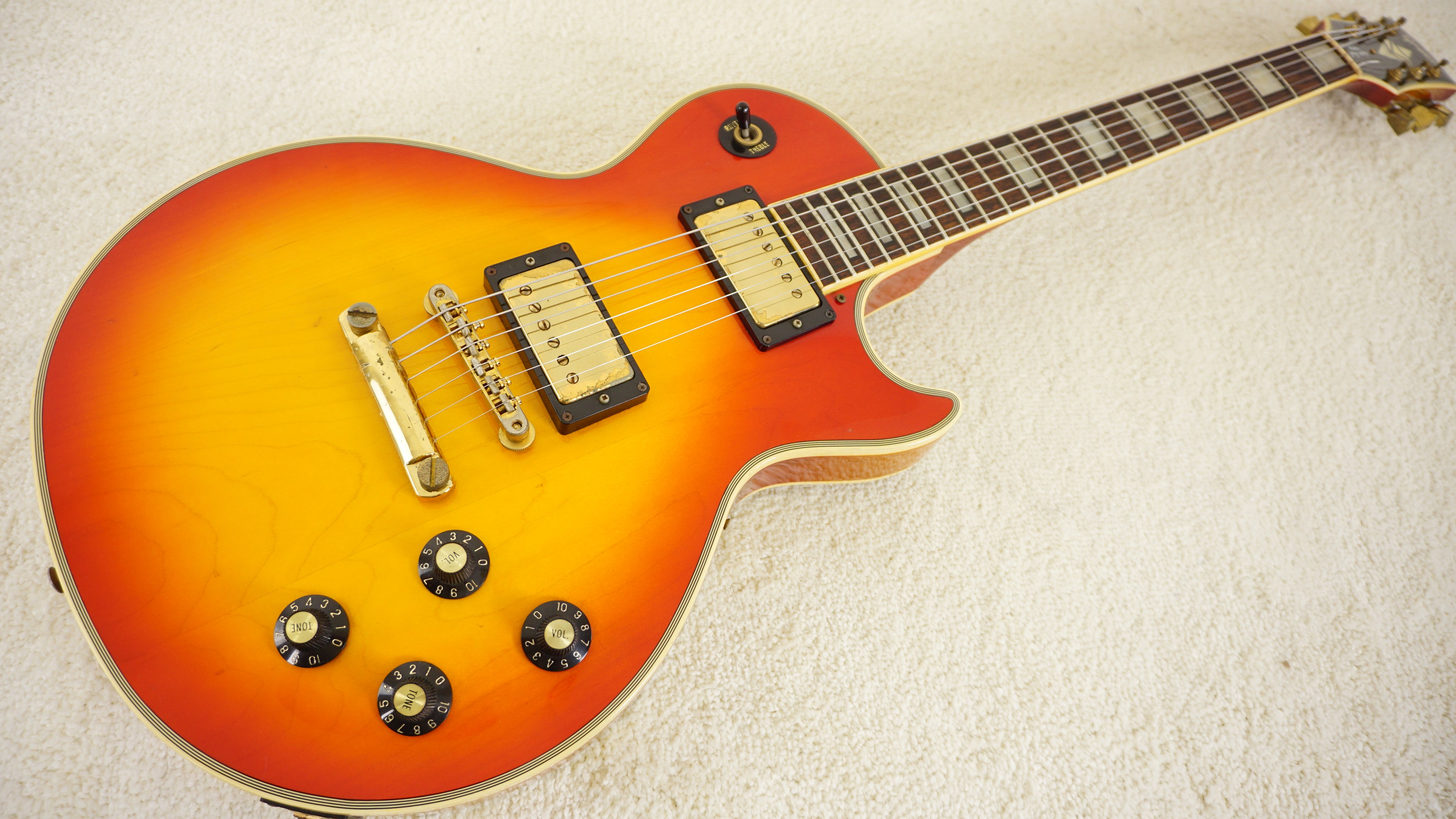 1982 Greco EG-500 Custom Super Real Cherry Sunburst Japan