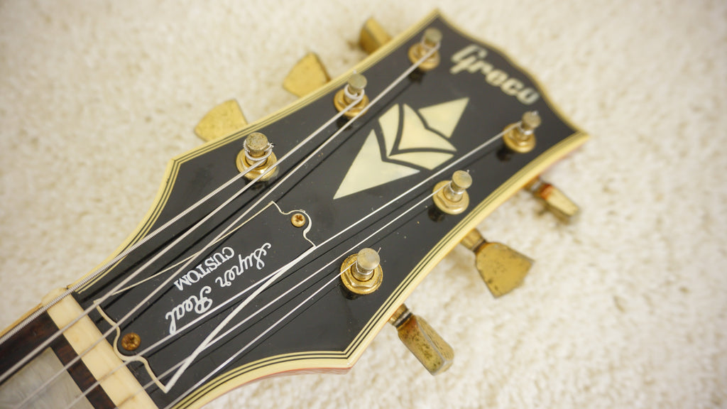 1982 Greco EG-500 Custom Super Real Cherry Sunburst Japan