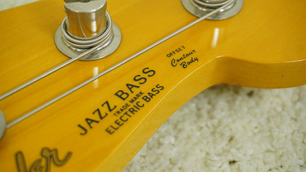 1984–1987 Fender Japan JB62 '62 Reissue Jazz Bass Black Fujigen