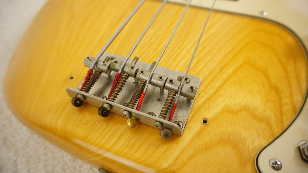 Greco Mercury Bass Vintage MIJ Electric Bass Natural Ash 1978 w/ Hard Case