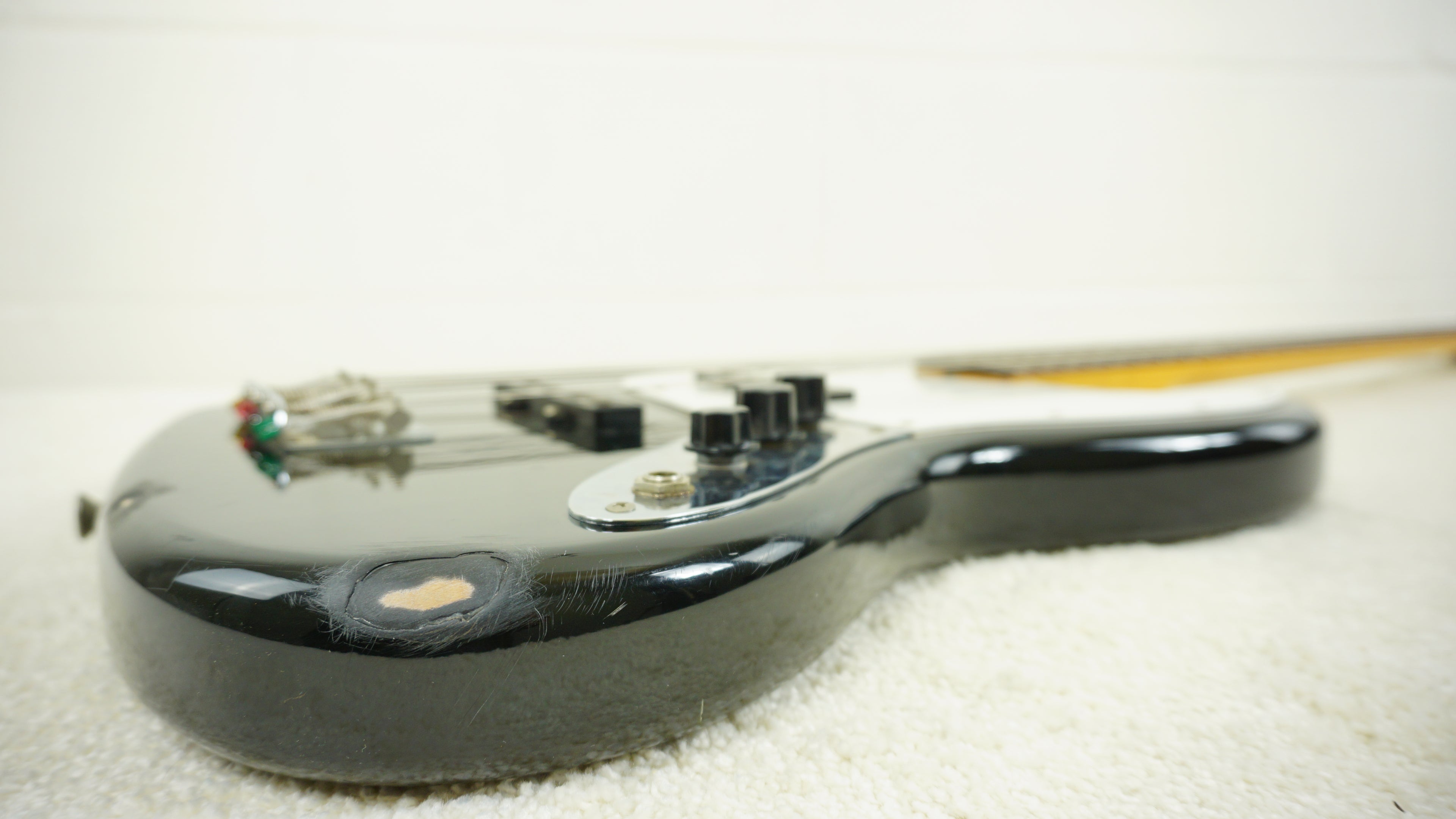 1984–1987 Fender Japan JB62 '62 Reissue Jazz Bass Black Fujigen