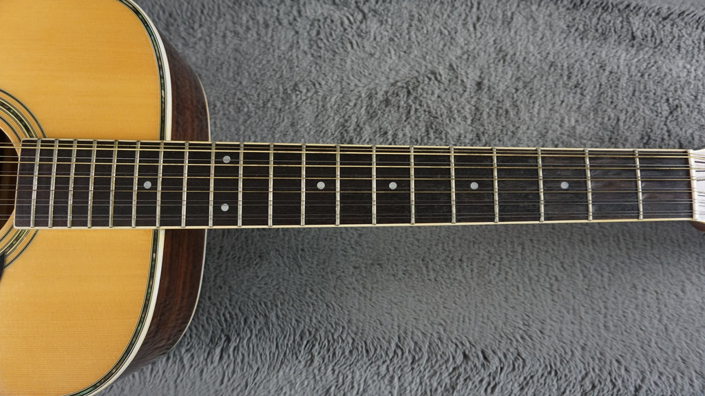 Yamaki YW-30 12-String Acoustic Guitar w/ Hard Case - Made in Japan