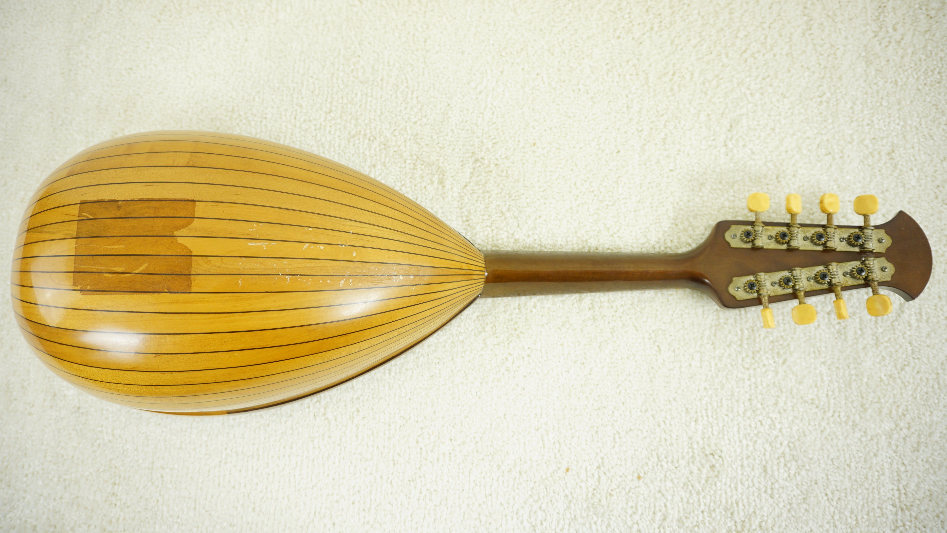 Suzuki No. 226 Bowlback Mandolin 1972 Japan w/ Gig Bag