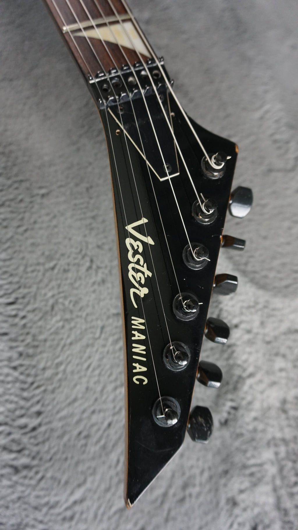 Vester Maniac Super Strat MIJ Floyd Rose Style Black HH