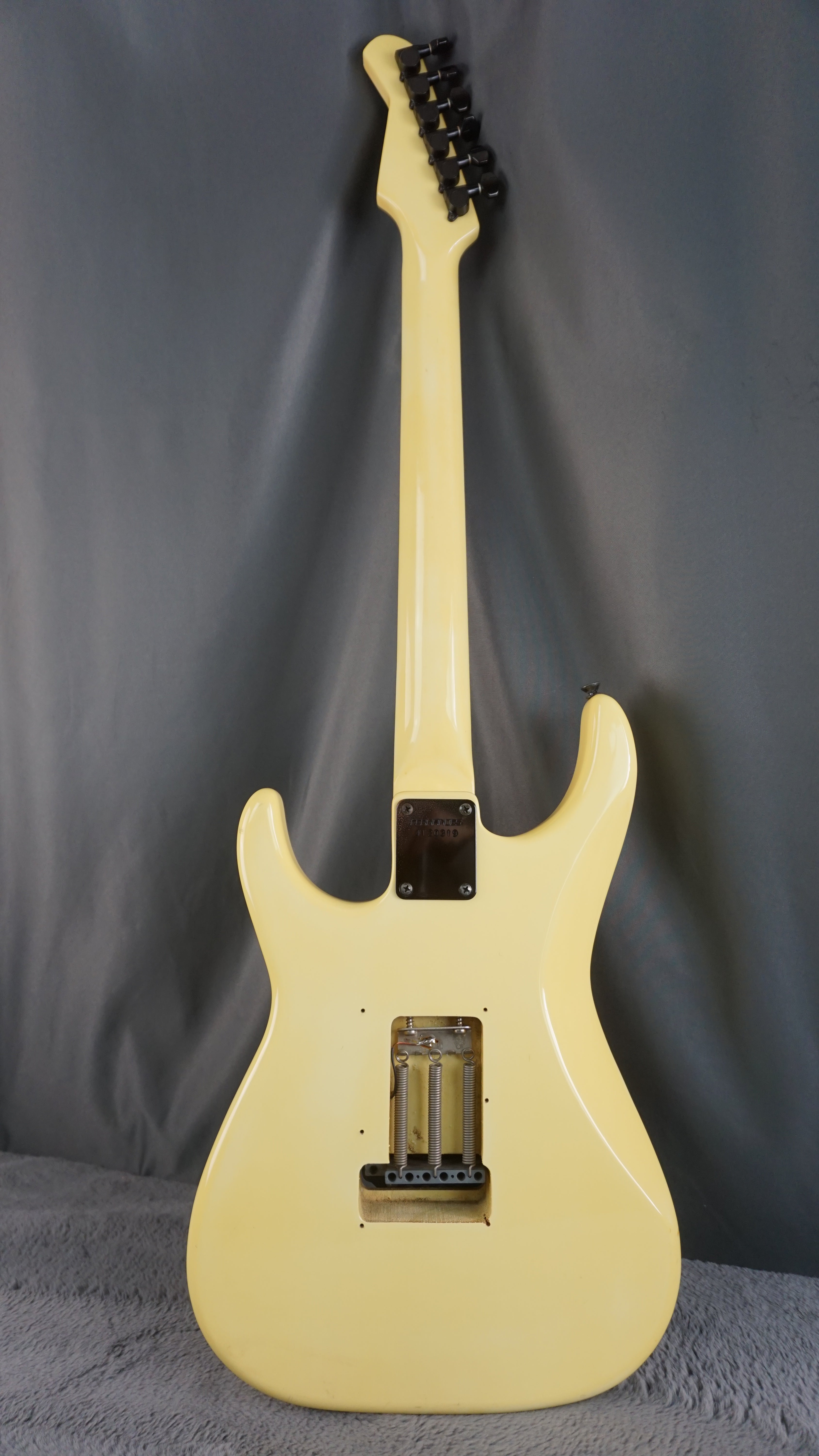 Fernandes HSS Electric Guitar - Vintage White - Japan w/ Hard Case