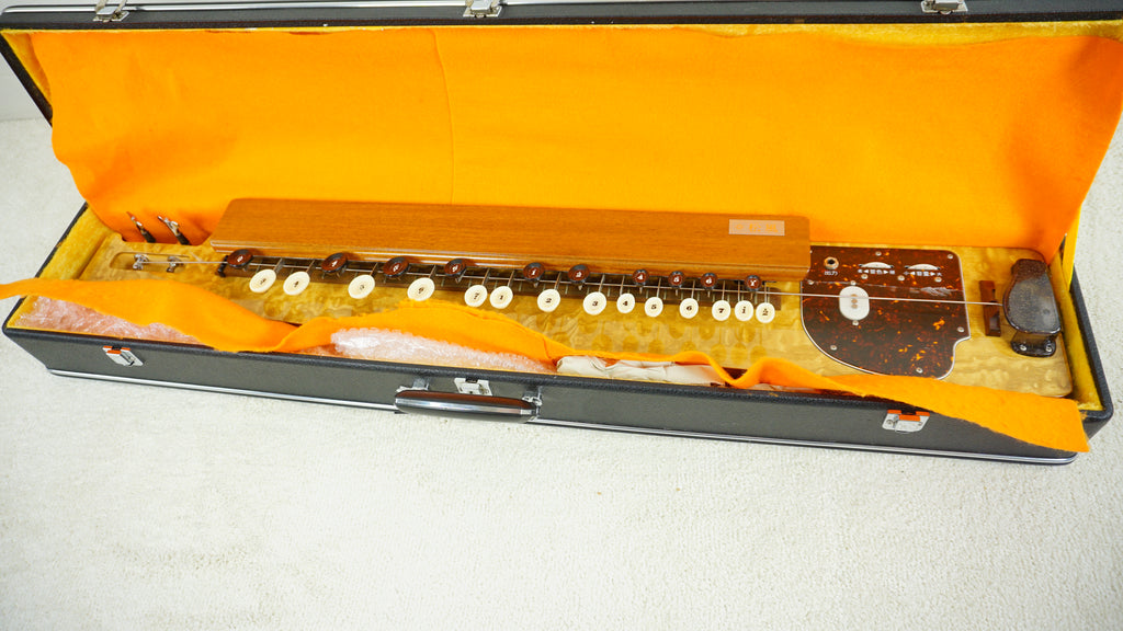 Shofu Matsukaze Electric Taishogoto Harp Japan Keyboard String Instrument w/ Hard Case