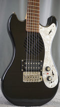Marine Rider Mosrite Ventures Model with Built In Amp Black