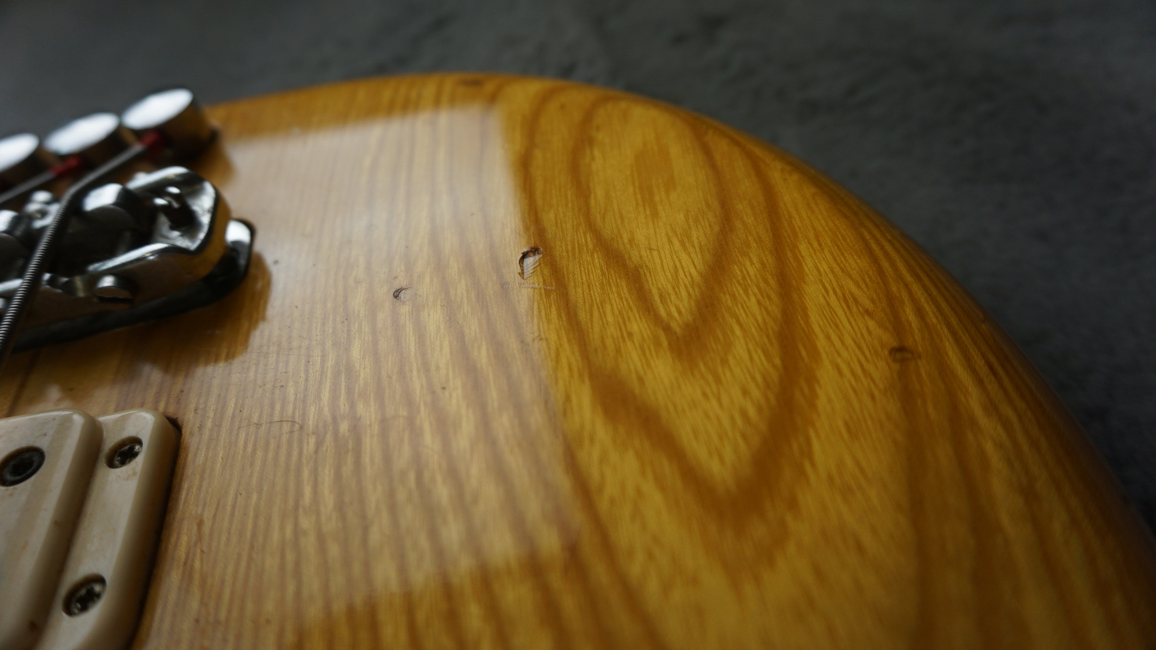 Greco GOB-900 Bass Made in Japan Natural Ash Neck-Through Bass