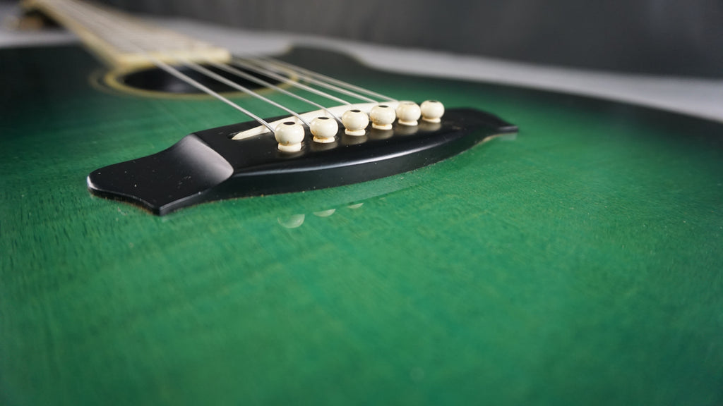 Morris Groovin' - Green - Japan Acoustic Guitar