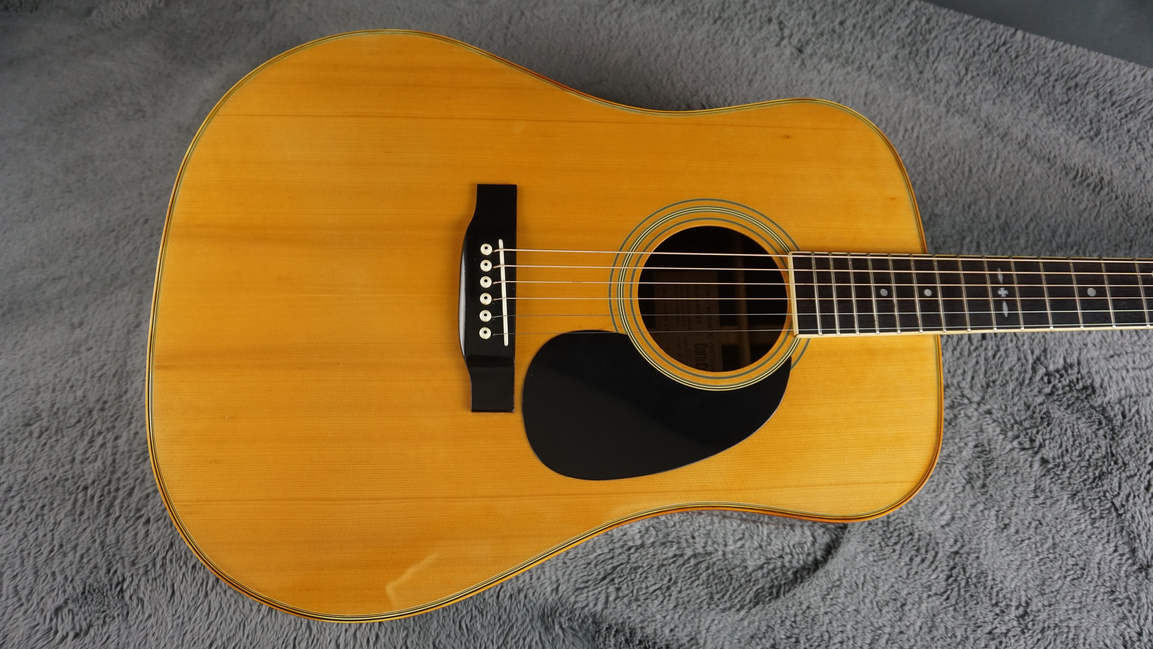 Cat’s Eyes CE-250 MIJ Dreadnought Acoustic Guitar w/ Hard Case