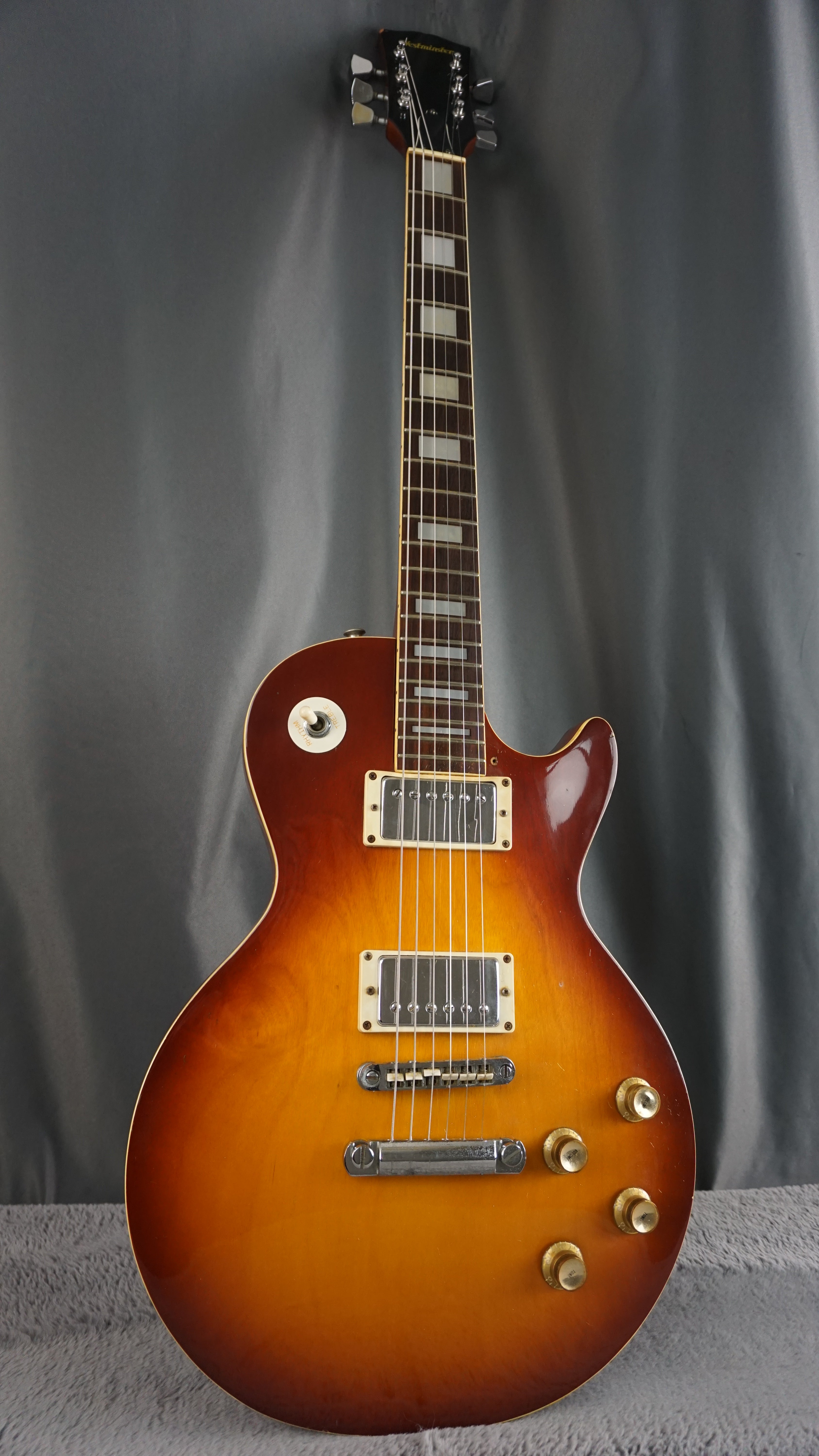 Westminster MIJ Single Cut Electric Guitar Tobacco Burst w/ Hard Case