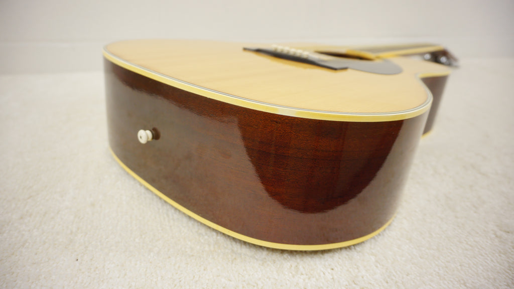 Yamaha FG-200D Dreadnought Acoustic Guitar MIJ Japan w/ Chipboard Case