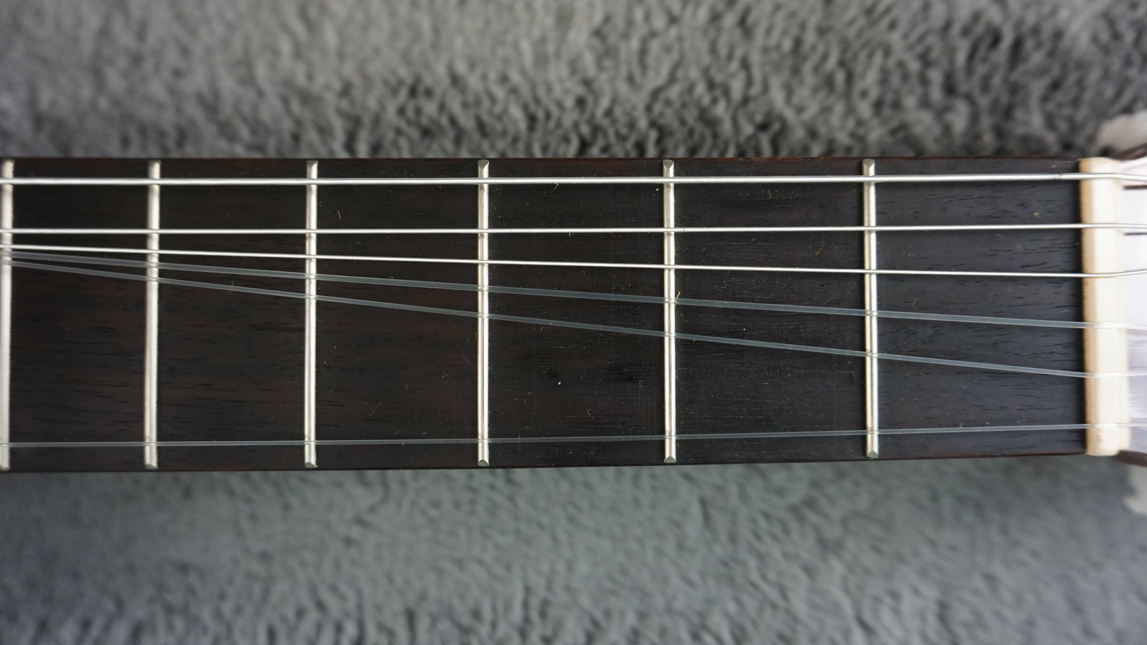 Vintage Abe Guitar Model 520 Classical Acoustic Guitar Japan w/ Hard Case