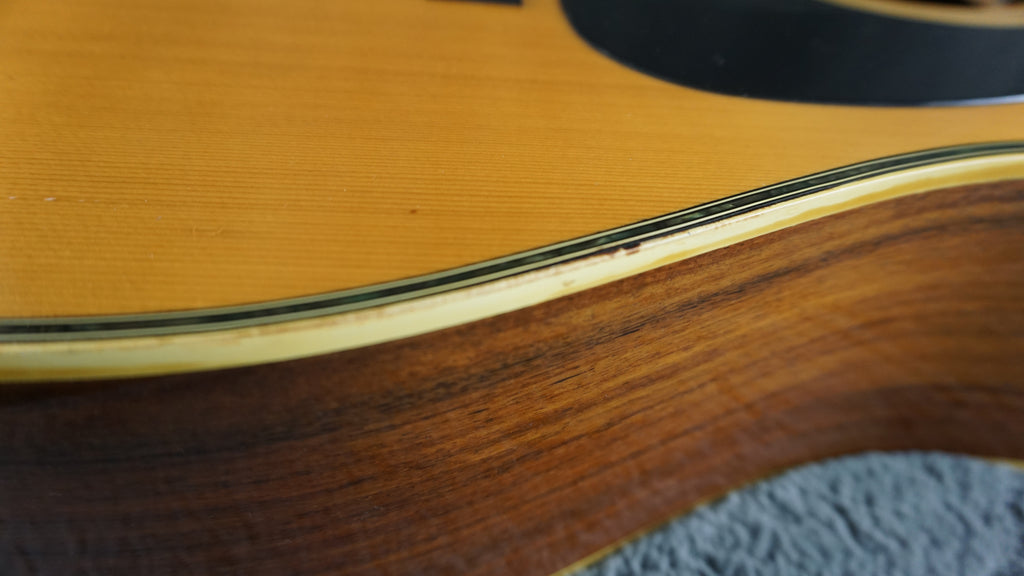 Pro Martin W-250 Vintage MIJ Dreadnought Acoustic Guitar w/ Gig Bag