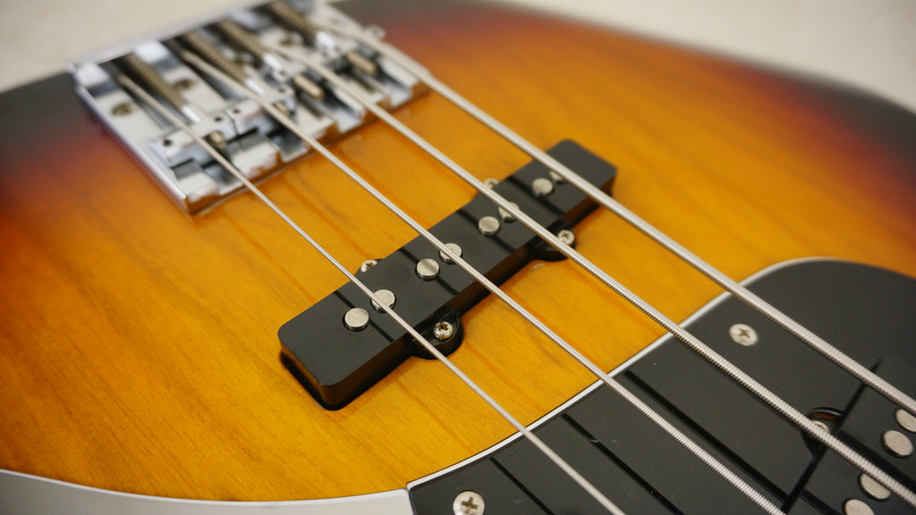 Fender Japan JB-75 Jazz Bass w/ Badass II Bridge – 3-Tone Sunburst 02-04
