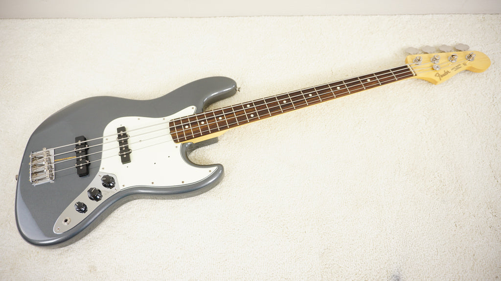 Fender Japan Hybrid 60s Jazz Bass 2019 - Charcoal Frost Metallic