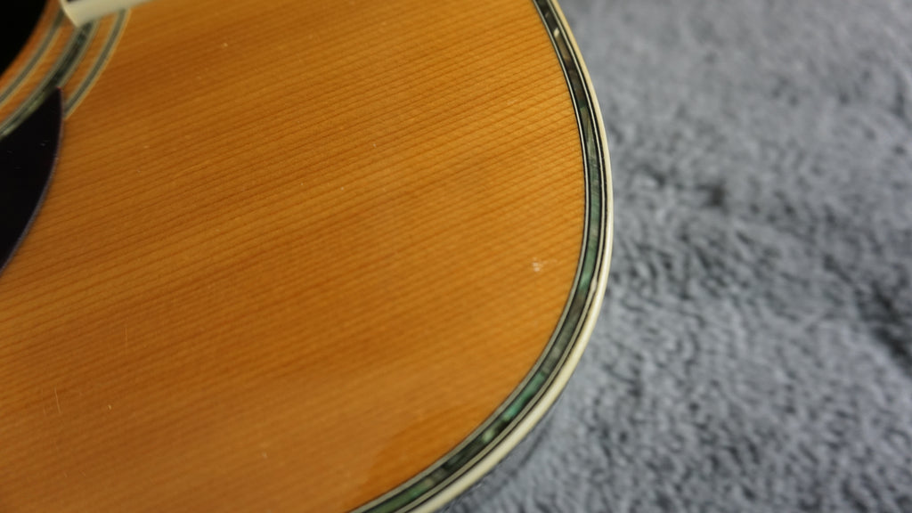 Morris W-35 Vintage MIJ Dreadnought Acoustic Guitar w/ Hard Case