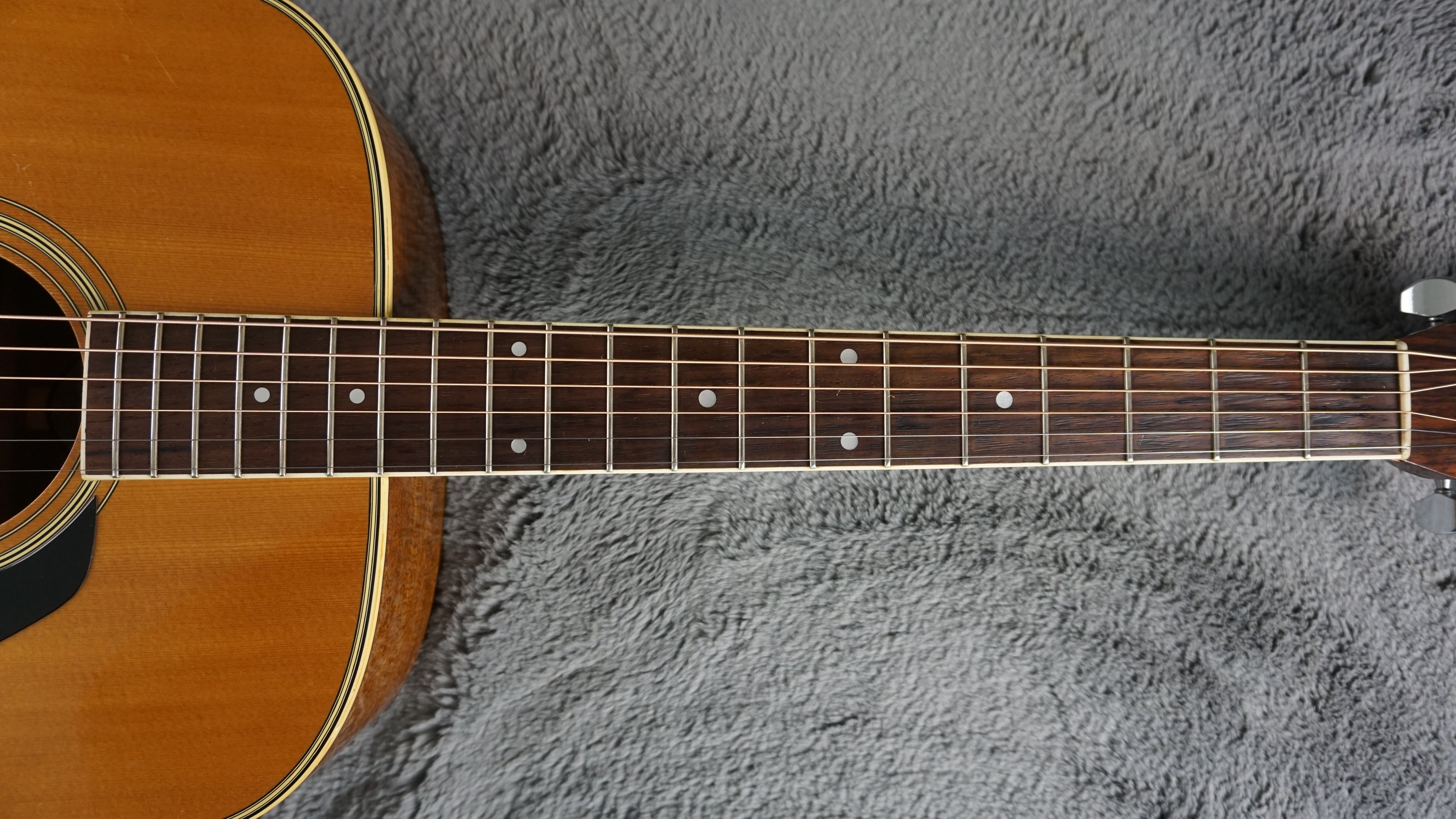 Morris MD-505 Vintage MIJ Dreadnought Acoustic Guitar w/ Hard Case