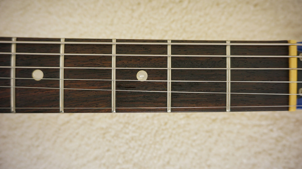 Aria Pro II MA Series Metallic Blue HSS Electric Guitar