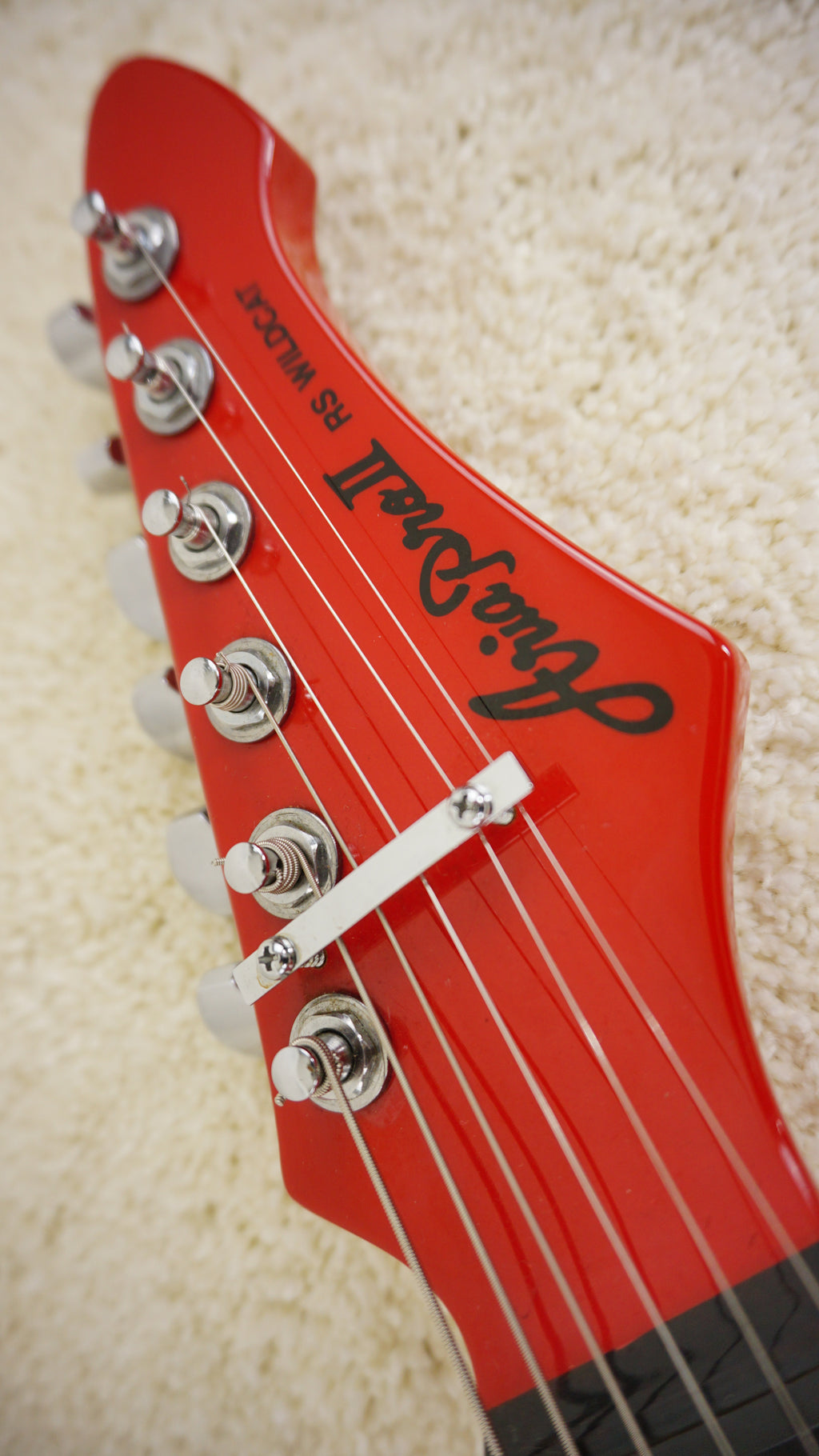 Aria Pro II RS Wildcat Circa 1986 - Red Japan Electric Guitar
