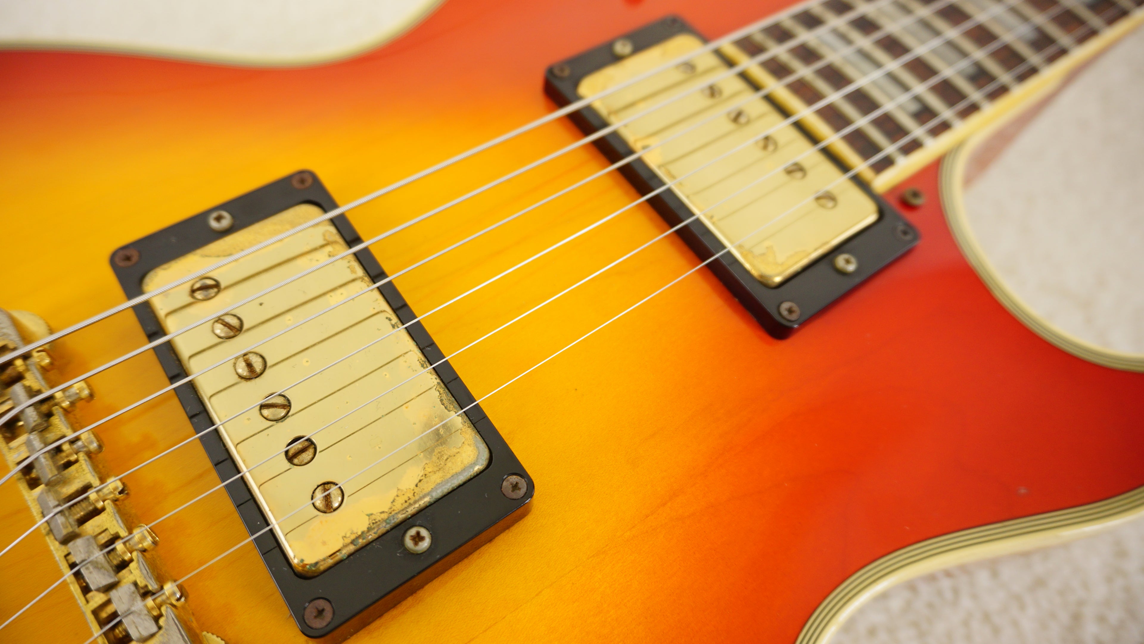 1982 Greco EG-500 Custom Super Real Cherry Sunburst Japan