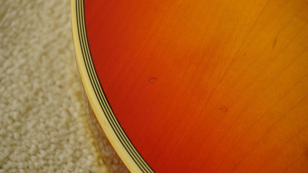 1982 Greco EG-500 Custom Super Real Cherry Sunburst Japan