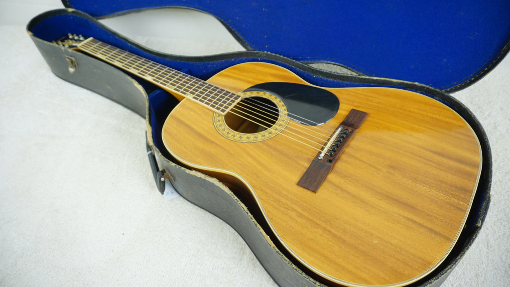 Kawai FG-100M Vintage MIJ Acoustic Guitar Natural w/ Chipboard Case