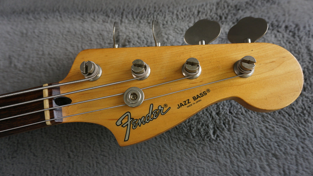 94-95 Fender Japan Jazz Bass Candy Apple Red w/ Gig Bag