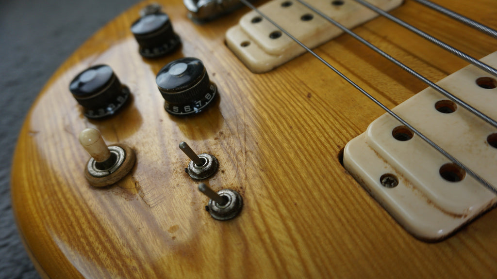 Greco GOB-900 Bass Made in Japan Natural Ash Neck-Through Bass