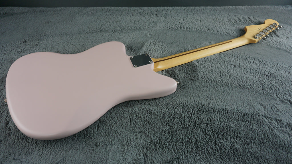 Fender Made in Japan FSR Hybrid II Jazzmaster Satin Shell Pink Kinko’s Exclusive 1 of 12
