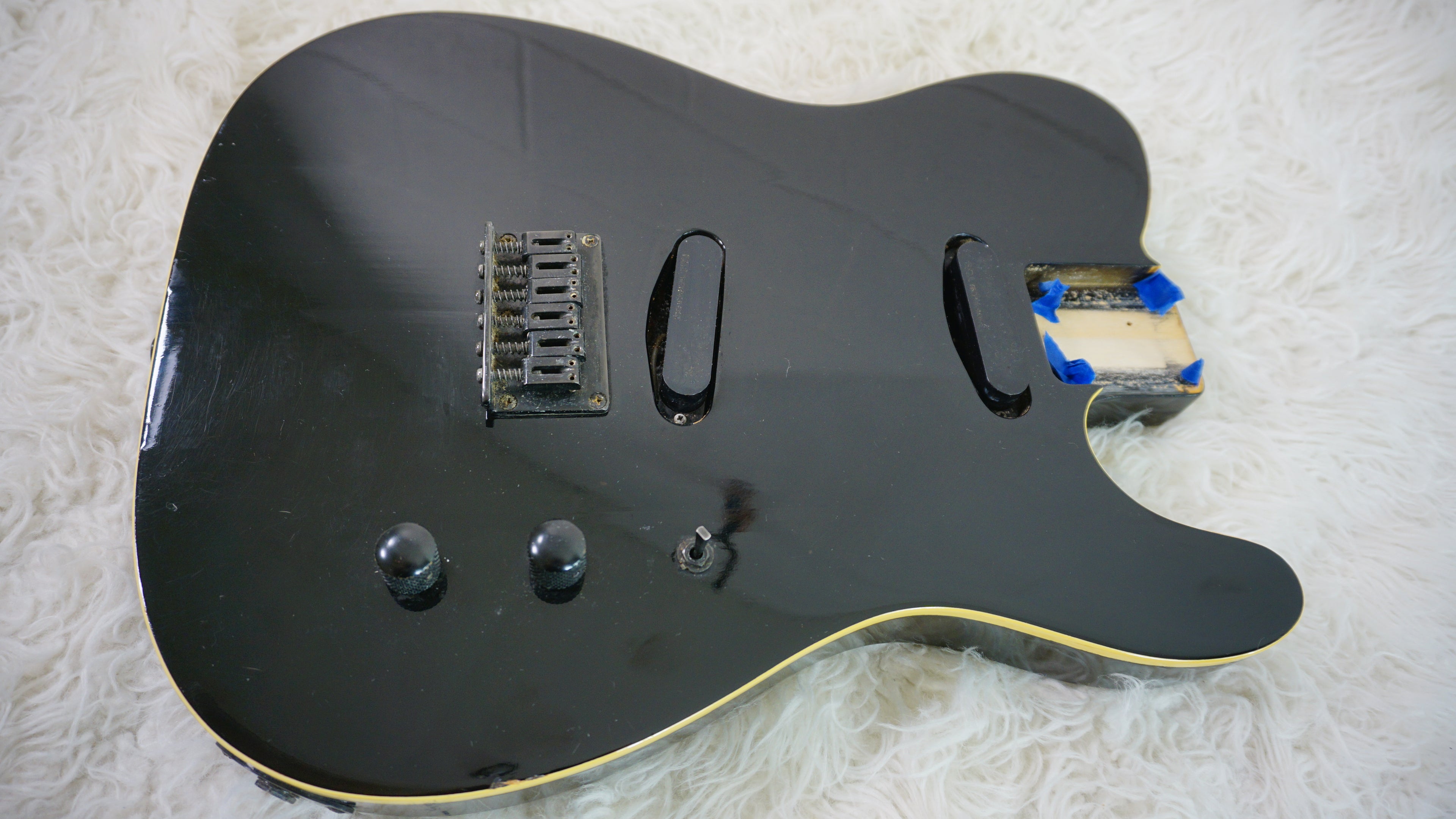 Fernandes TEJ Telecaster Body Loaded w/ Original Pickups & Electronics MIJ